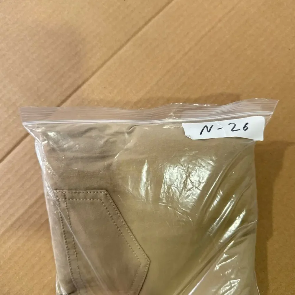 The‎ North Face Mens Motion Pants Tan Khaki Nylon Stretch Hiking Outdoor Size 38